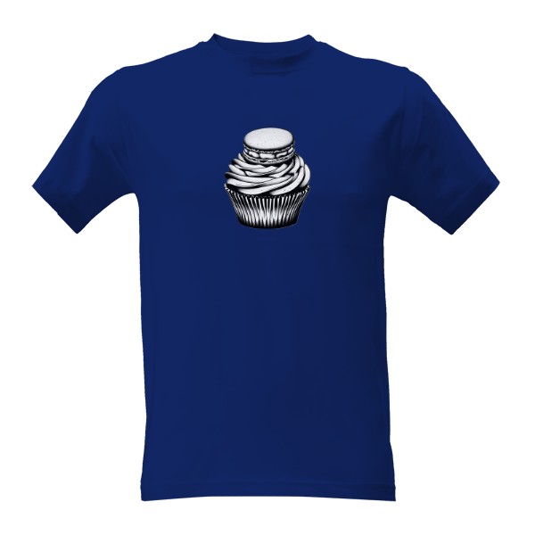 Cupcake s makronkou 2